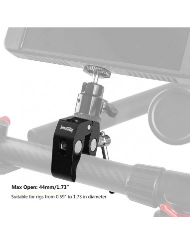 Nano Clamp (x2) SmallRig 2058 - Fixations polyvalentes 1/4" et 3/8"
