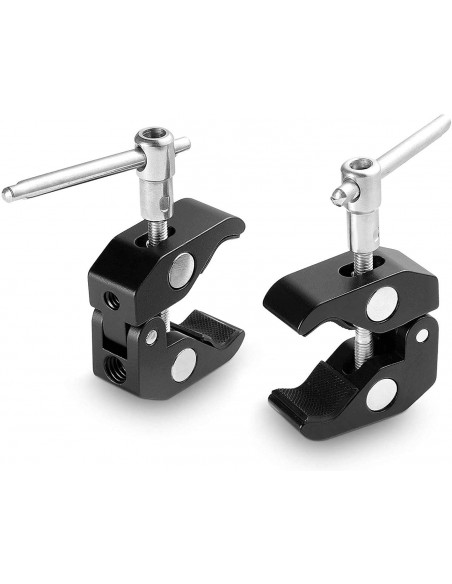 Nano Clamp (x2) SmallRig 2058 - Fixations polyvalentes 1/4" et 3/8"
