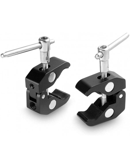 Nano Clamp (x2) SmallRig 2058 - Fixations polyvalentes 1/4" et 3/8"
