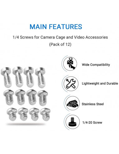 Pack de vis SMALL RIG 1713