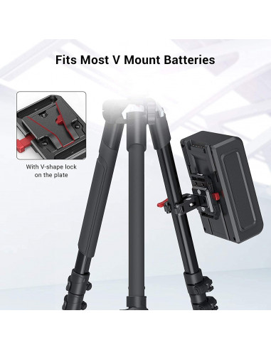 Plaque pour mini batterie v mount - small rig 2989 - Produits techniques