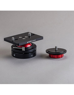 Grip Film Leveling Base - 30° Tilt - 1/4" & 3/8" Threads