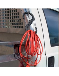 MOUSQUETON S-BINER N°10 PLASTIQUE NOIR 2