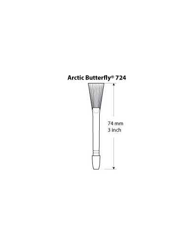 VISIBLE DUST BROSSE SEULE POUR ARCTIC BUTTERFLY 724