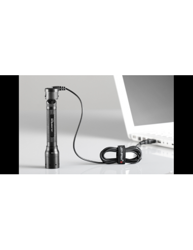 LED LENSER P5R TORCHE RECHARGEABLE FOCUS STROMBO IN BOX