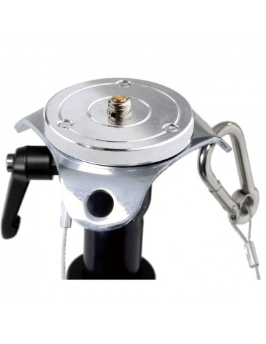 KUPO Master High Cine - 145 à 420 cm - Acier Noir - 10 kg