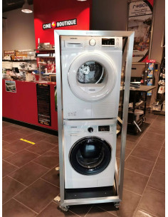 Samsung washing machine / dryer combo rolling cart - Location Regie