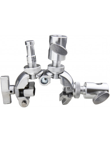 KUPO KCP930P - Clamp Barre 4 Points 25 à 35 mm - Charge 30 kg