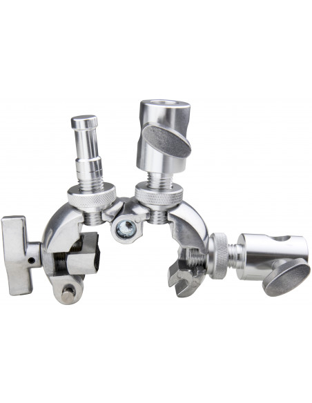 KUPO KCP930P - Clamp Barre 4 Points 25 à 35 mm - Charge 30 kg