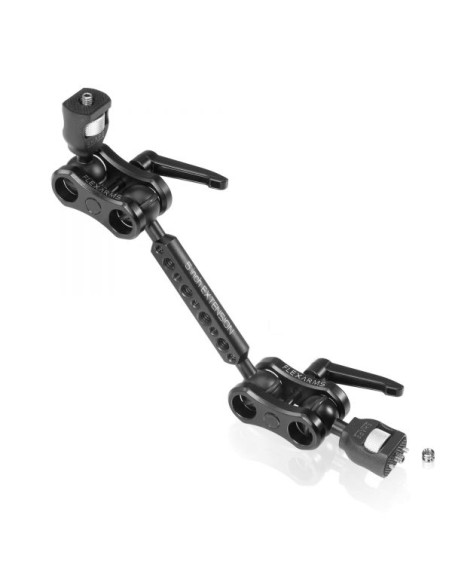 Large flex arm 1/4-20 à 3/8-16 anti rotating - Shape