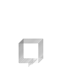 Cadre aluminium Cinefactory 150x150 cm sur commande