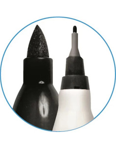 Sharpie - Black Double Pointed Felt Super Fine/Fine - Marking & Writting Ustensils 2