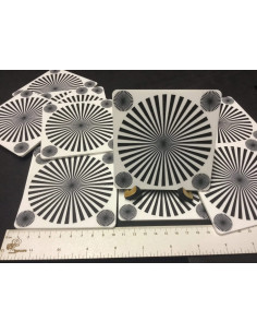 Mire Étoilée Plexiglass - Accessoire optique cinéma
