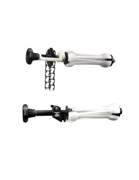 Manfrotto - Support de fond avec dérouleur et chaîne métal - La paire