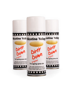 Patin-a - spray dirty-down - jaune nicotine - 400 ml - Consommables