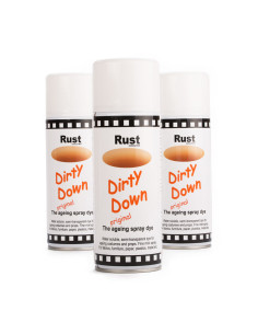 Patin-a - spray dirty-down - rouille - 400 ml - SFX - Consommables