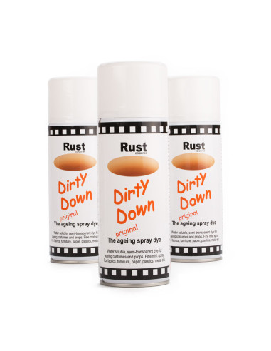 PATIN-A - Spray Dirty-Down - Rouille - 400 ml