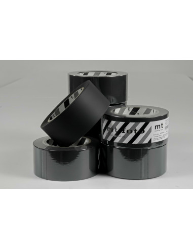 Black Tape Photo - Black matte paper tape 50 mmBlack matte 50 mm x 50 m