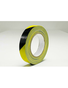 Professional Gaffer tape 25 mm Black/Yellow