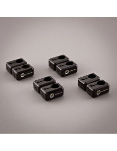 Jeu de 4 Clampettes 16 mm Noire - Grip Film