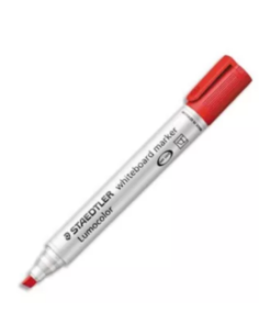 Marqueur biseaute soluble staedtler rouge - Papeterie - Consommables
