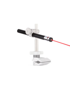 LASER POINTEUR ROUGE ON/OFF 5 mW - APINEX - Avec étui et piles