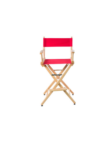 Fauteuil maquillage FILMCRAFT - couleur bois (hauteur d'assise : 74 cm) - Iconiques du Cinéma