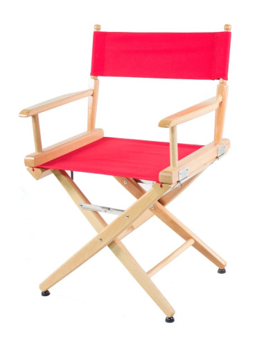 Fauteuil réalisateur - couleur bois (hauteur d'assise : 46 cm) - FILMCRAFT - Iconiques du Cinéma
