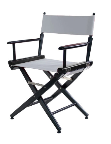 Director's chair black - (seat height: 46 cm) - FILMCRAFT