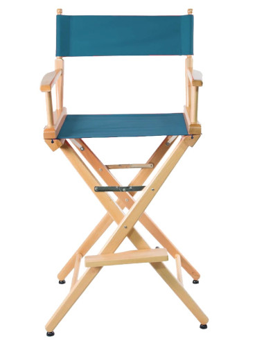 Fauteuil comptoir - couleur bois (hauteur d'assise : 65 cm) - FILMCRAFT - Iconiques du Cinéma