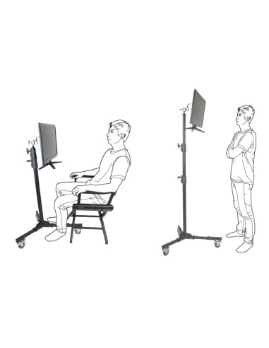 Trepied 1000 acier - 3 sections 90 a 190 cm - kupo - cinéboutique - Grip - Machinerie