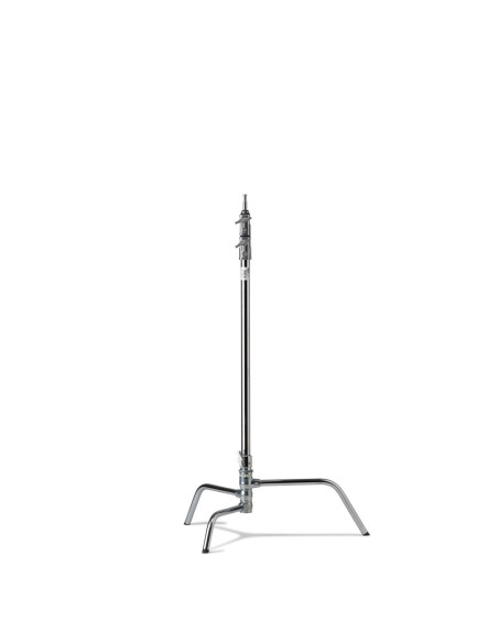 KUPO - C Stand 40" Chrome - Trépied 3 sections 134 à 323 cm - Base acier et verrouillage breveté