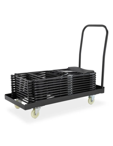 Chariot de manutention pour 50 chaises