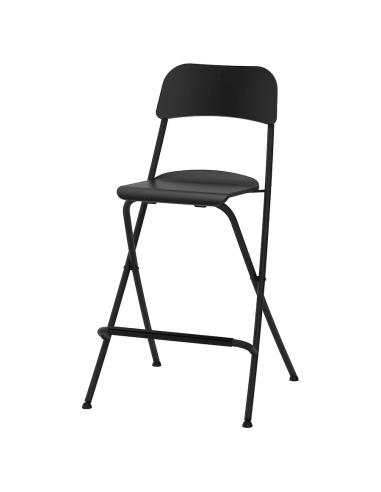 Fauteuil maquillage ikea bois noir