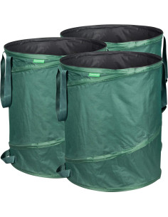 Poubelle pliante verte