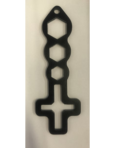 CLE MULTI SERRAGE ACIER POUR COLLIERS - Outillages et Accessoires Caméra