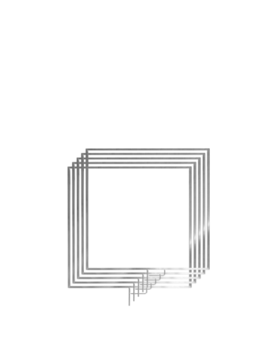 CINEFACTORY - Cadres aluminium soudés (122X122 cm)