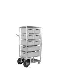 ROULANTE DIABLE DE FACE 6 + 2 BACS 2