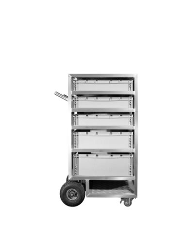 Narrow Elevator Trolley - Compact Cinefactory Cart