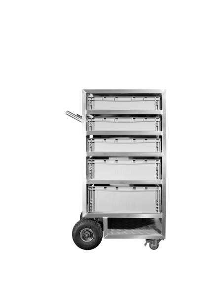 Narrow Elevator Trolley - Compact Cinefactory Cart