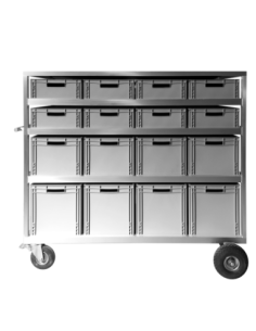 Front stock cart 16 bins / 60×40(lxw) - Roulantes - Ciné Factory 2