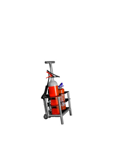 CINEFACTORY - Small Wheels Fire Extinguisher Trolley