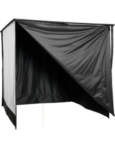 4' x 4' floppy tent - 4 walls - THE RAG PLACE - Make Up Warbrode & Facilities