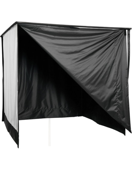 4' x 4' floppy tent - 4 walls - THE RAG PLACE - Make Up Warbrode & Facilities