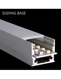 Ledbox - aluminium profile - standard - 2 metres - m-line - Lamps, Lighting - Lighting 2