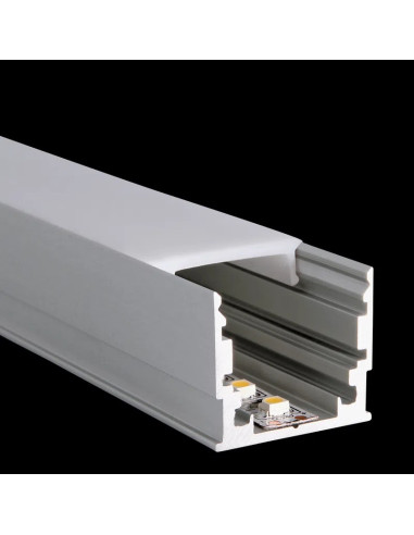 Ledbox - profilé alu- standard - 2 mètres - m-line - Lampes et éclairage - Lumière