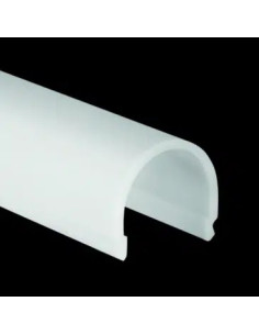 LEDBOX - Plastic cover - 1/2 round diffusing Milky - 2 metres - M-Line - Lamps, Lighting