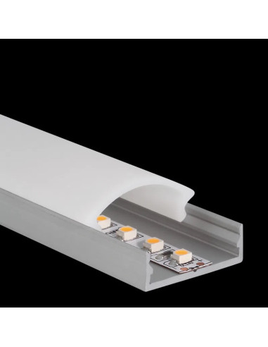 Ledbox - aluminium profile - 2 metres - m-line extra low - Lamps, Lighting - Lighting