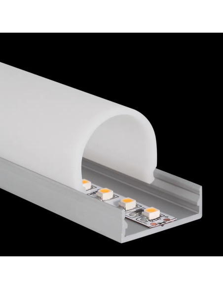 Ledbox - profilé alu - 2 mètres - m-line extra low - Lampes et éclairage - Lumière