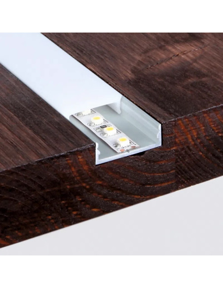 Ledbox - aluminium profile - 2 metres - m-line extra low - Lamps, Lighting - Lighting